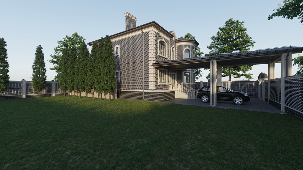 House_002_проект частного дома "ул. Спартаковская, Ростов-на-Дону"