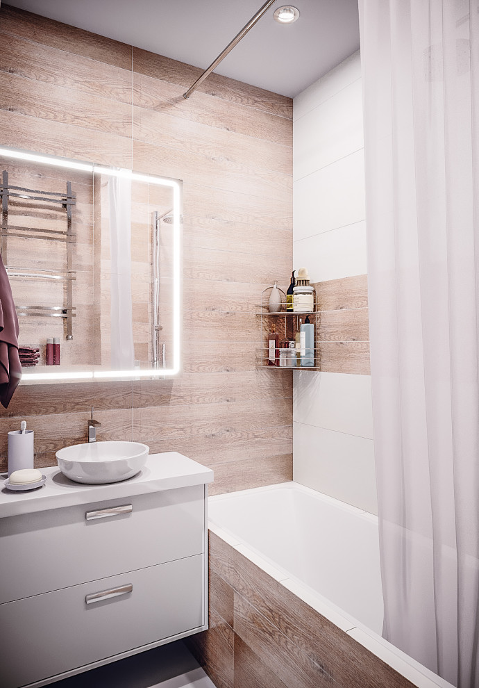 Обложка проекта: малогаборитная квартира в стиле Loft