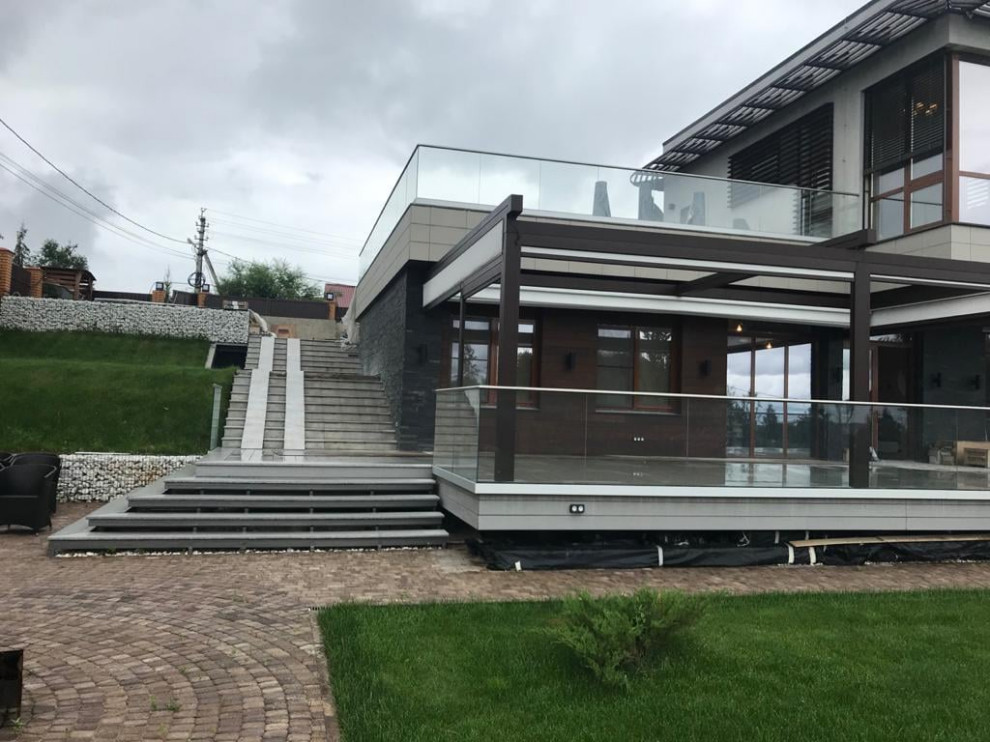 Стеклянные ограждения