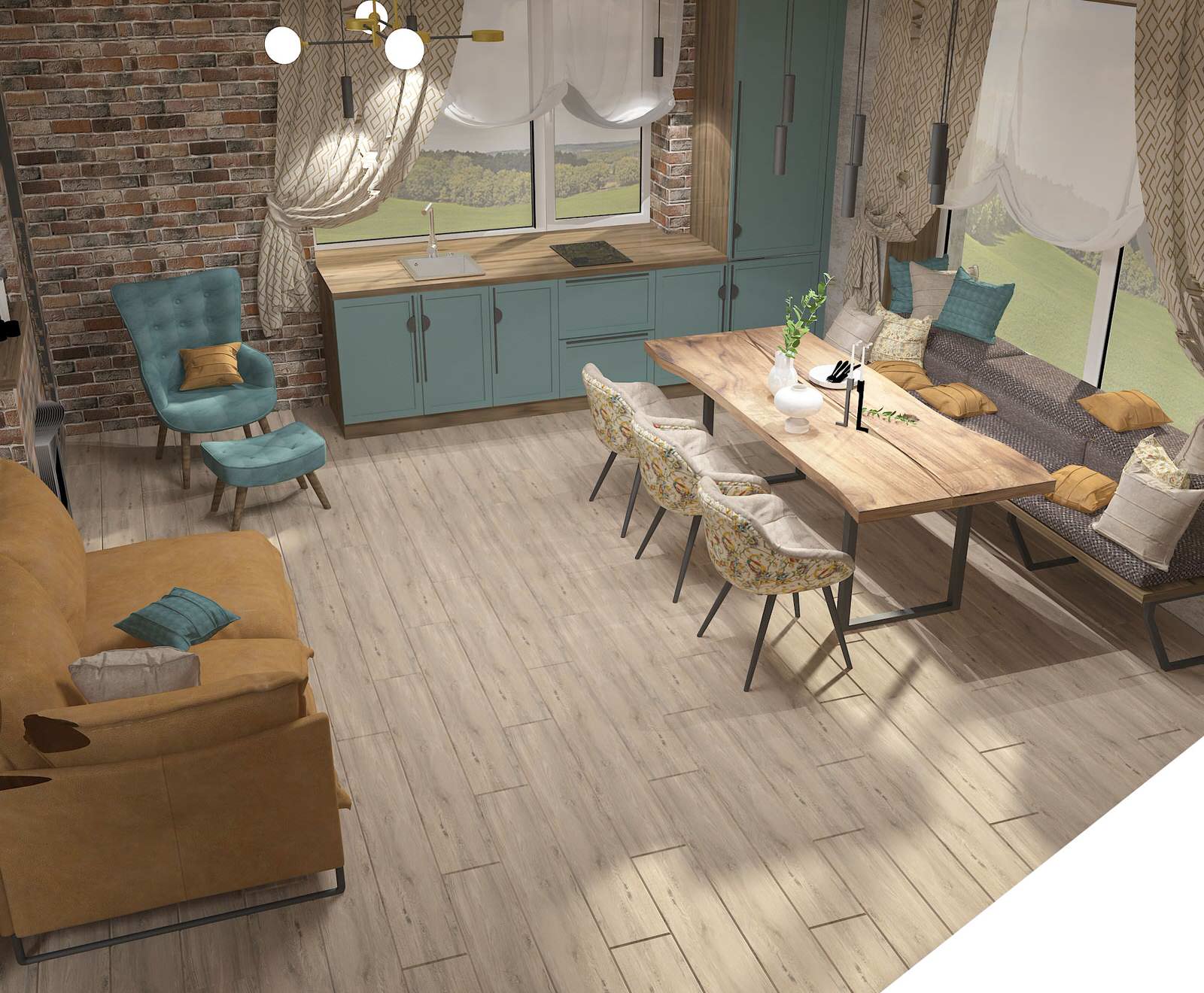 Обложка проекта: Комната отдыха в бане