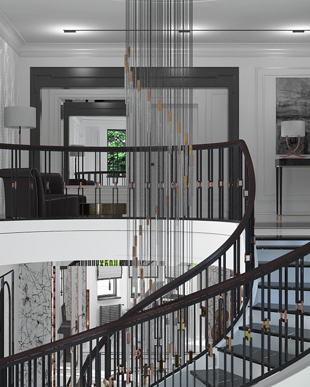 ART DECO STAIR