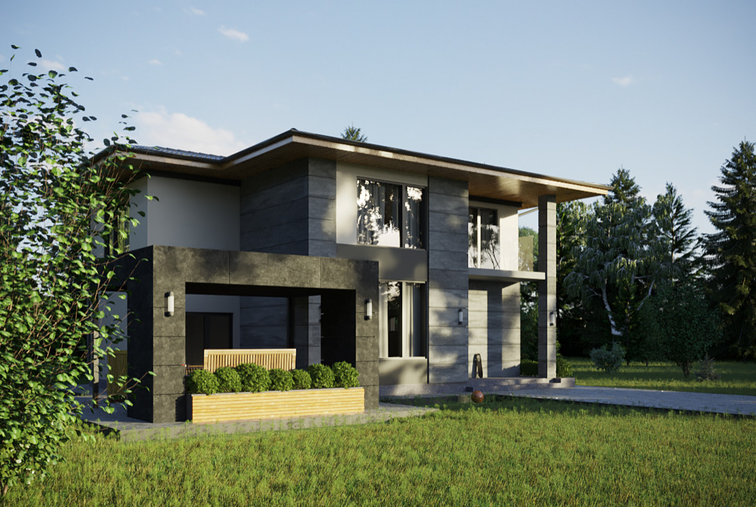 Дизайн-проект фасадов