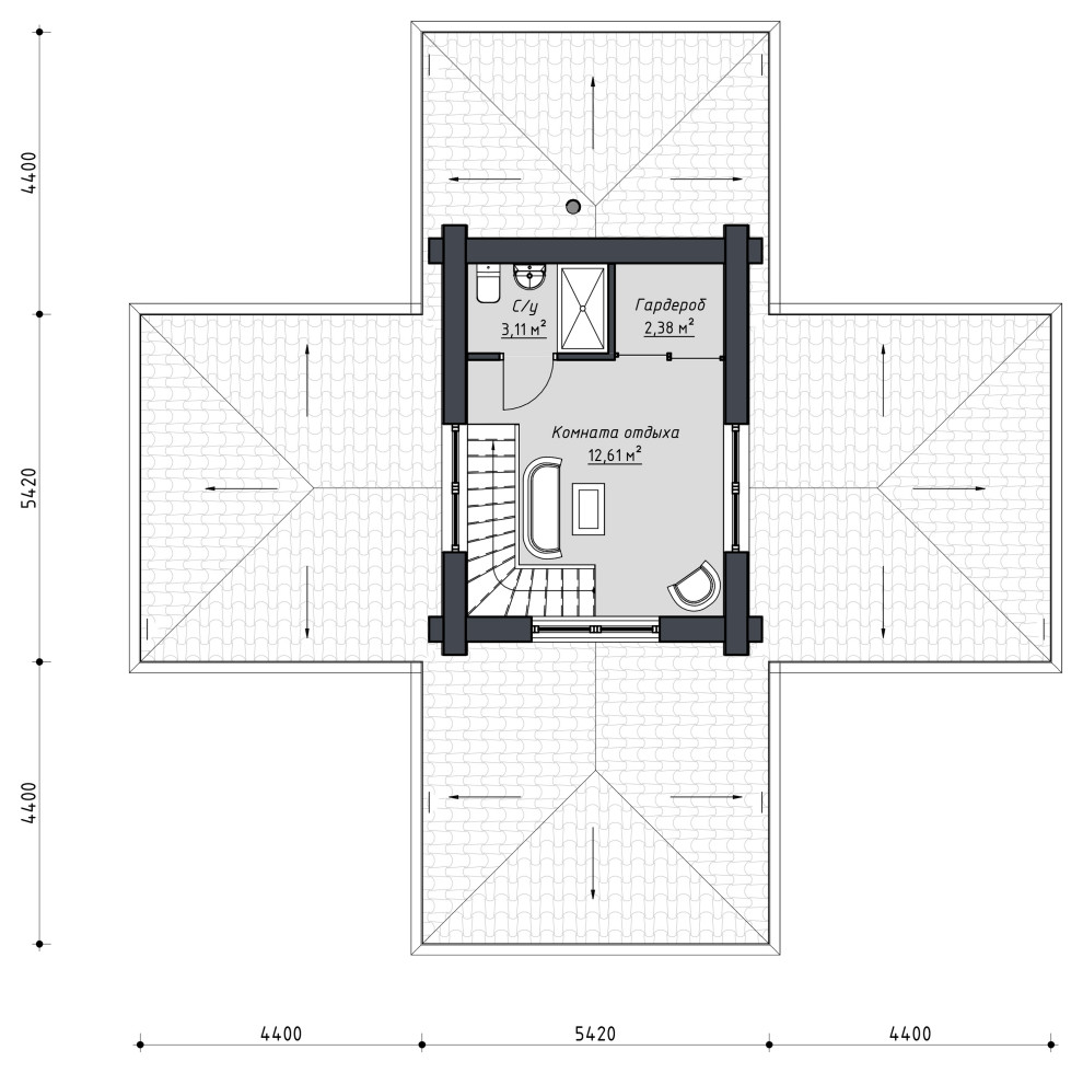 Планировка бани