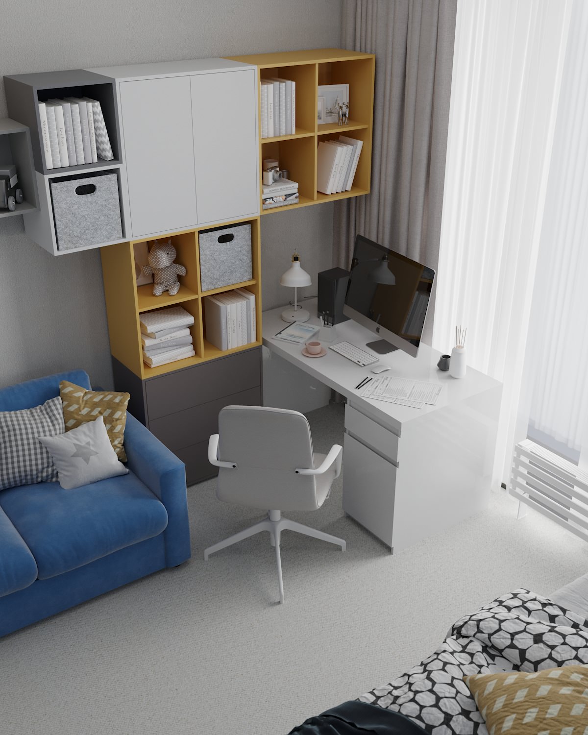 Современная двухуровневая квартира