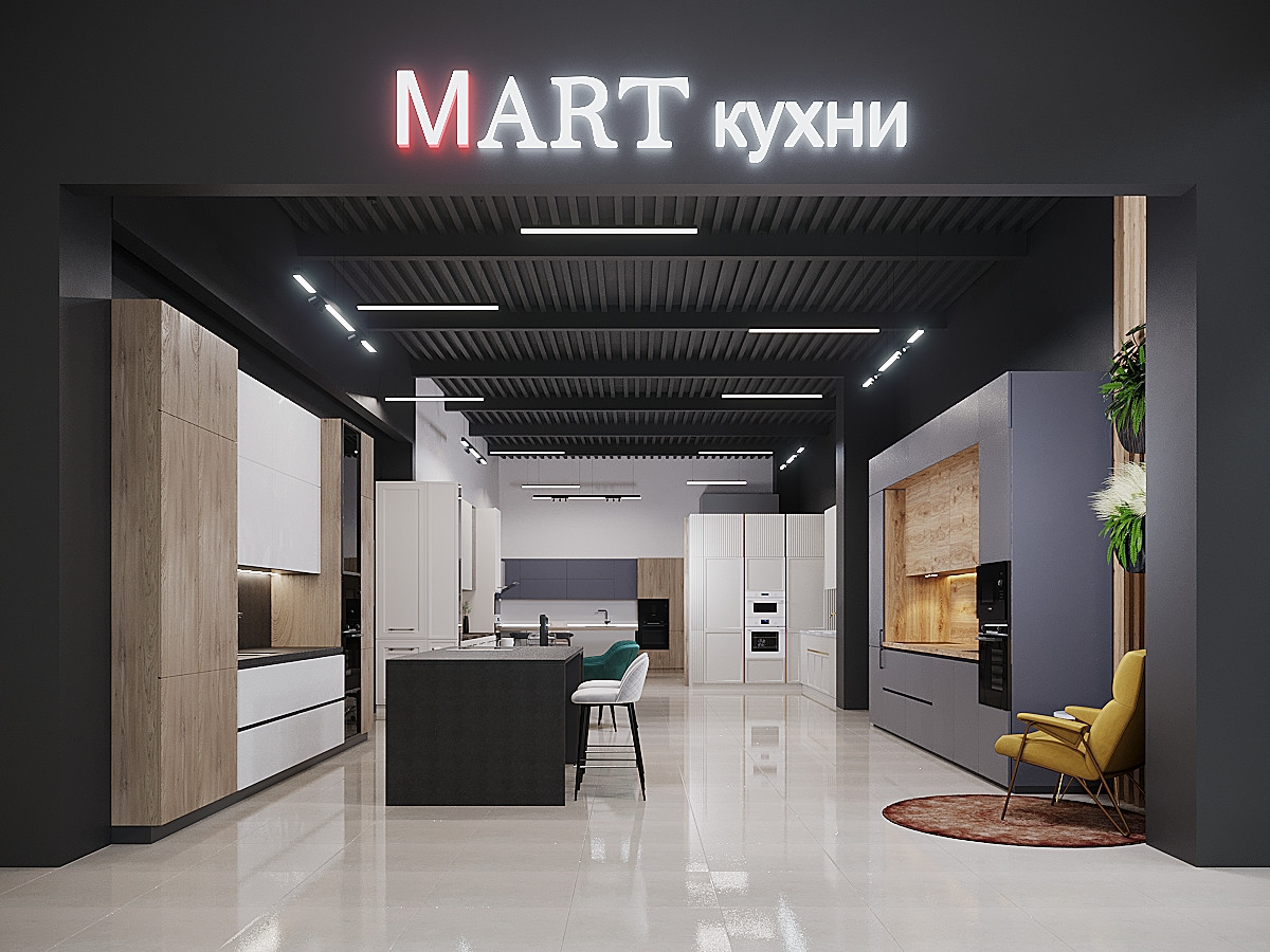 Дизайн- проект студии по продаже встраиваемой кухни