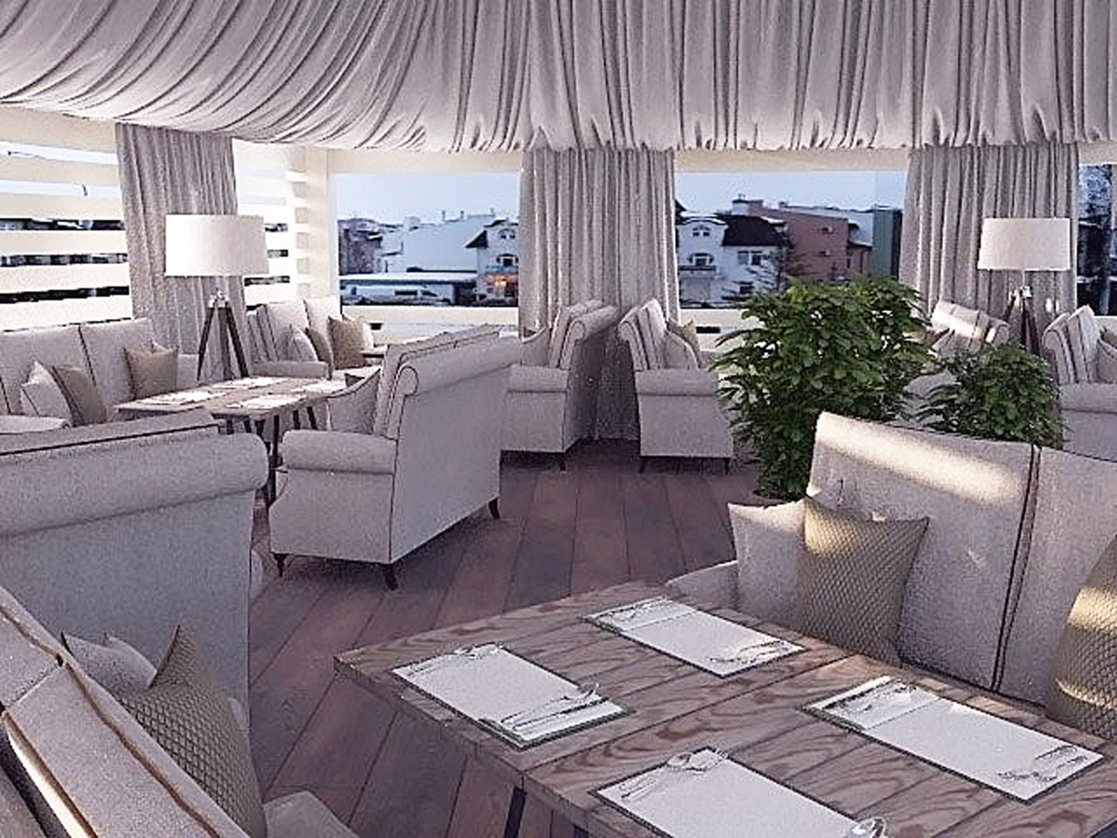 Дизайн проект для ресторана на ул. Пушкина