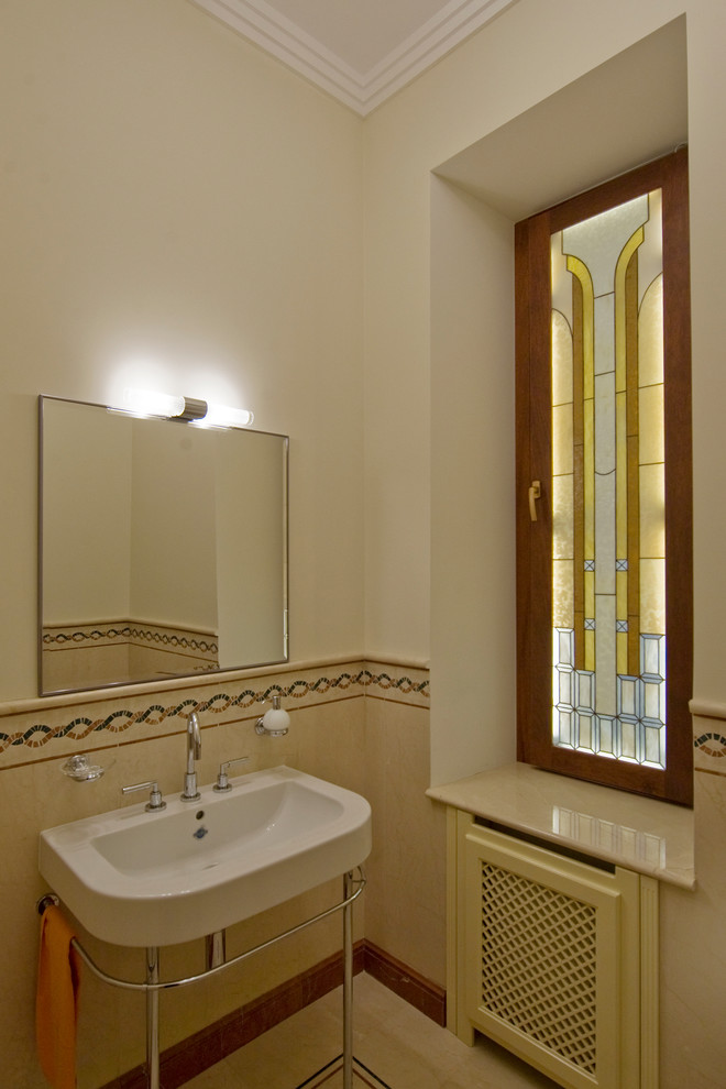 Гостевой санузел.Резиденция Монолит