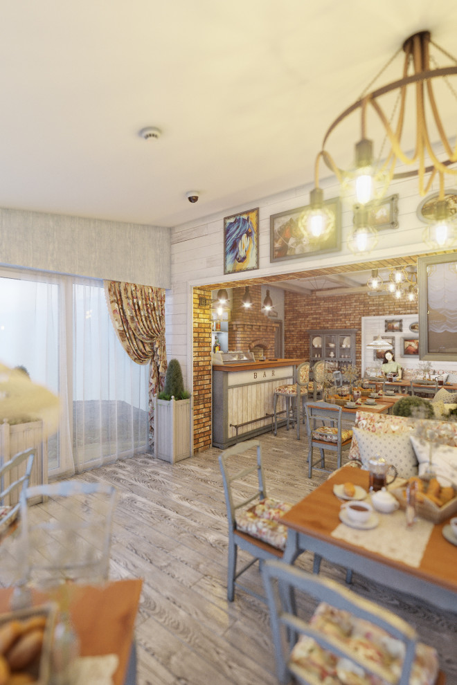 Кафе в стиле прованс