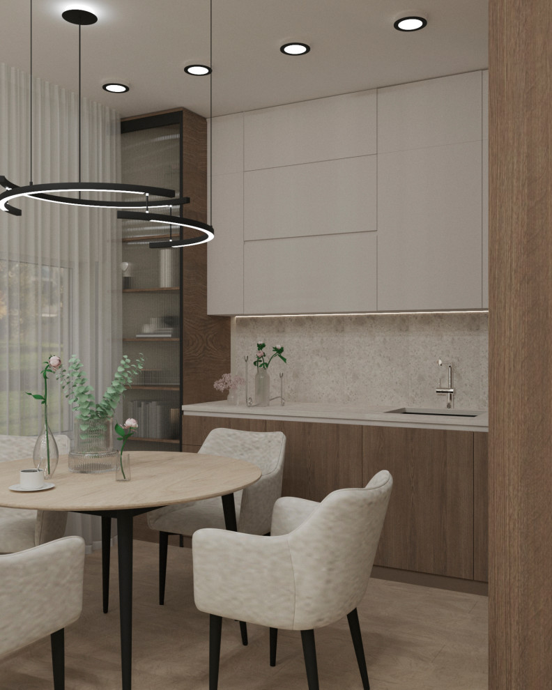 Дизайн проект однокомнатной квартиры