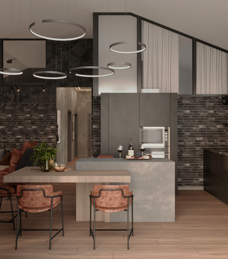 Интерьер дома в стиле лофт