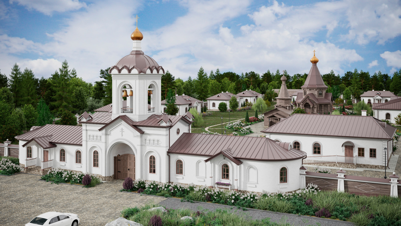 Обложка проекта: Мужской монастырь