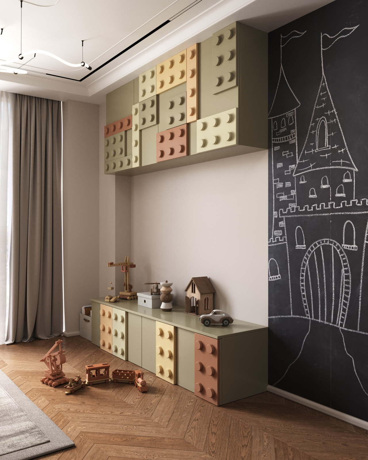 Проект двухэтажной квартиры