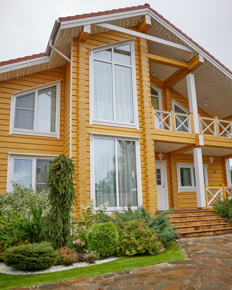 Загородный дом из бруса