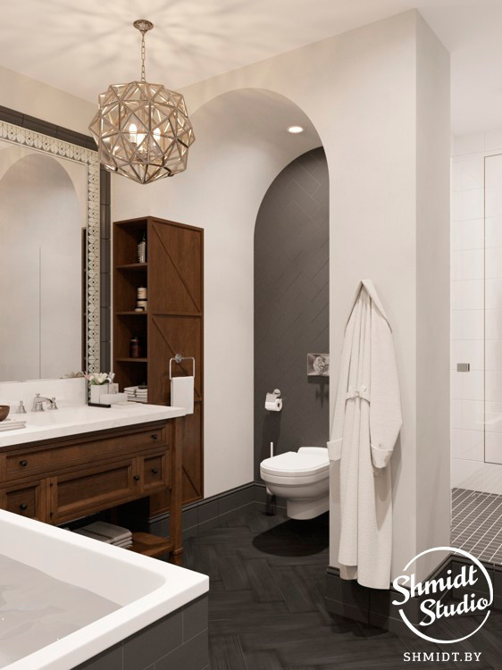 Проект "Яркий" в стиле Ardeco, Минск, 120 м.кв