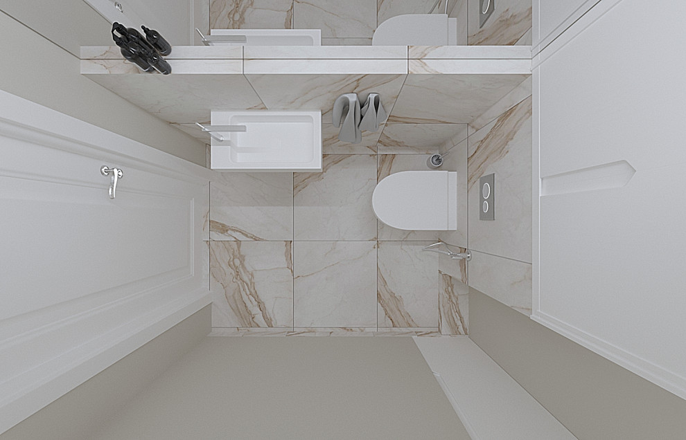 Гостевой санузел в квартире