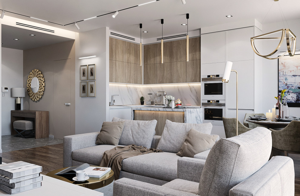 Обложка проекта: Квартира в ЖК Байконур Москва