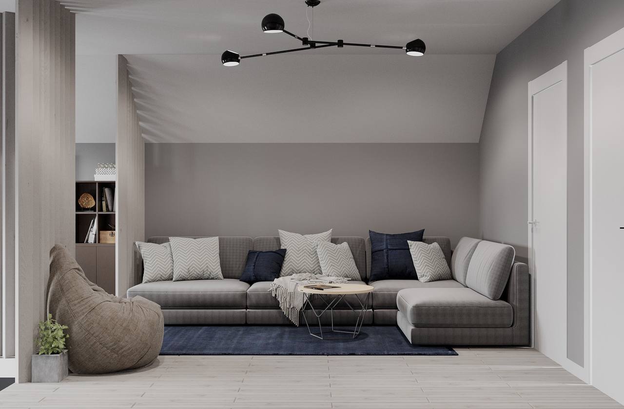 ДИЗАЙН ПРОЕКТ ПАСТЕЛЬНЫЙ ГОЛУБОЙ