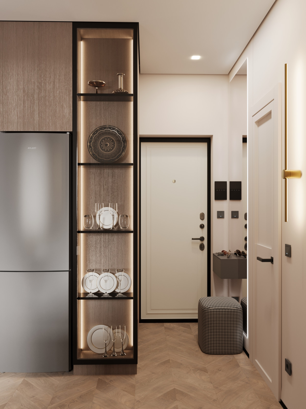 Дизайн интерьера небольшой квартиры для супружеской пары