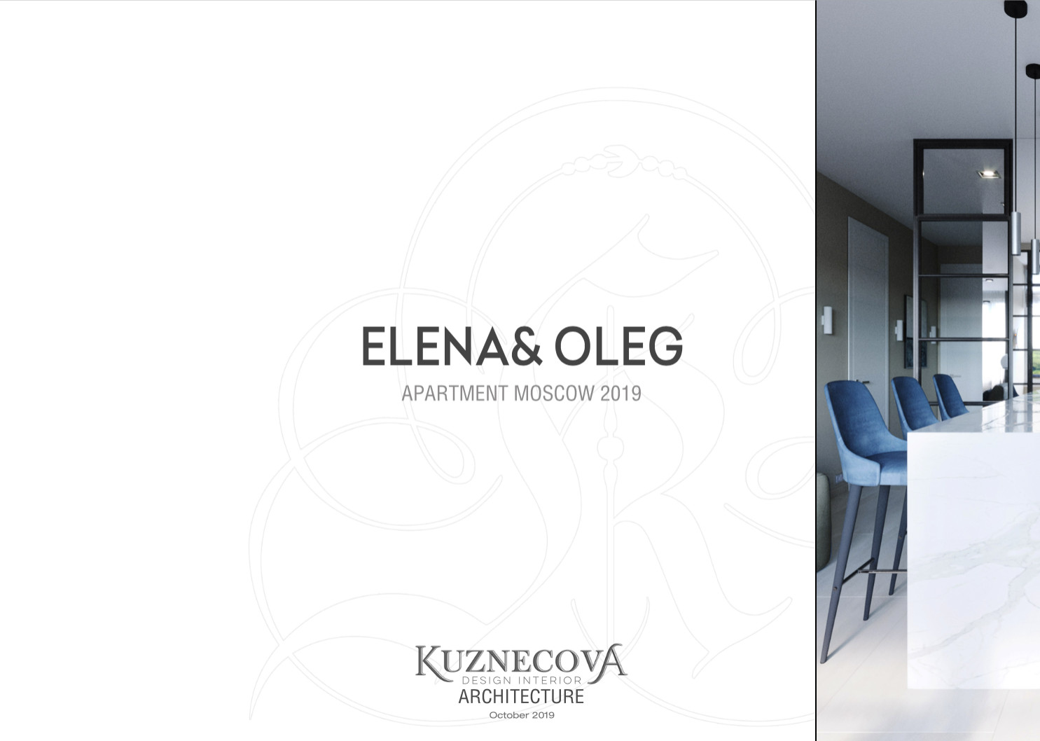 Обложка проекта: Дизайн проект квартиры 50 кв.м.