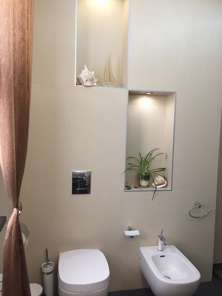 Обложка проекта: Гостевой санузел в интерьере СЕРЕБРО и ЗОЛОТО.