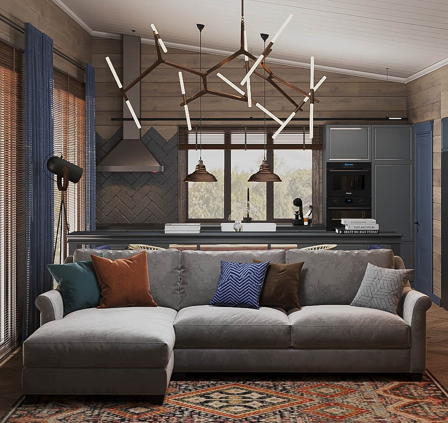 Проект загородного дома.