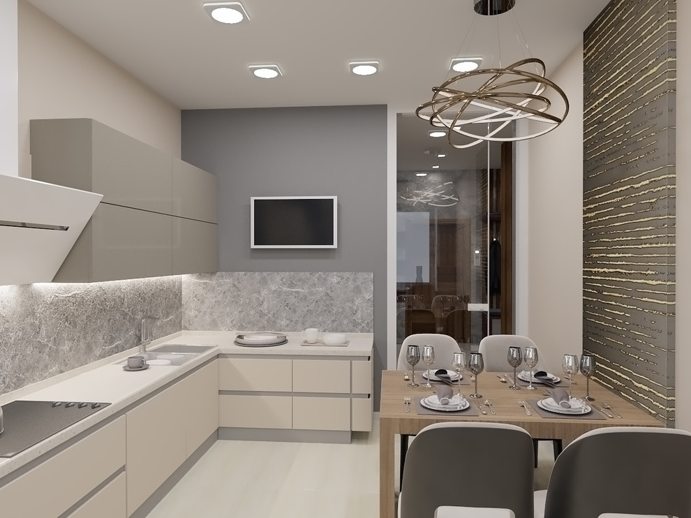 Проект двухкомнатной квартиры в ЖК "Уфимский Кремль"