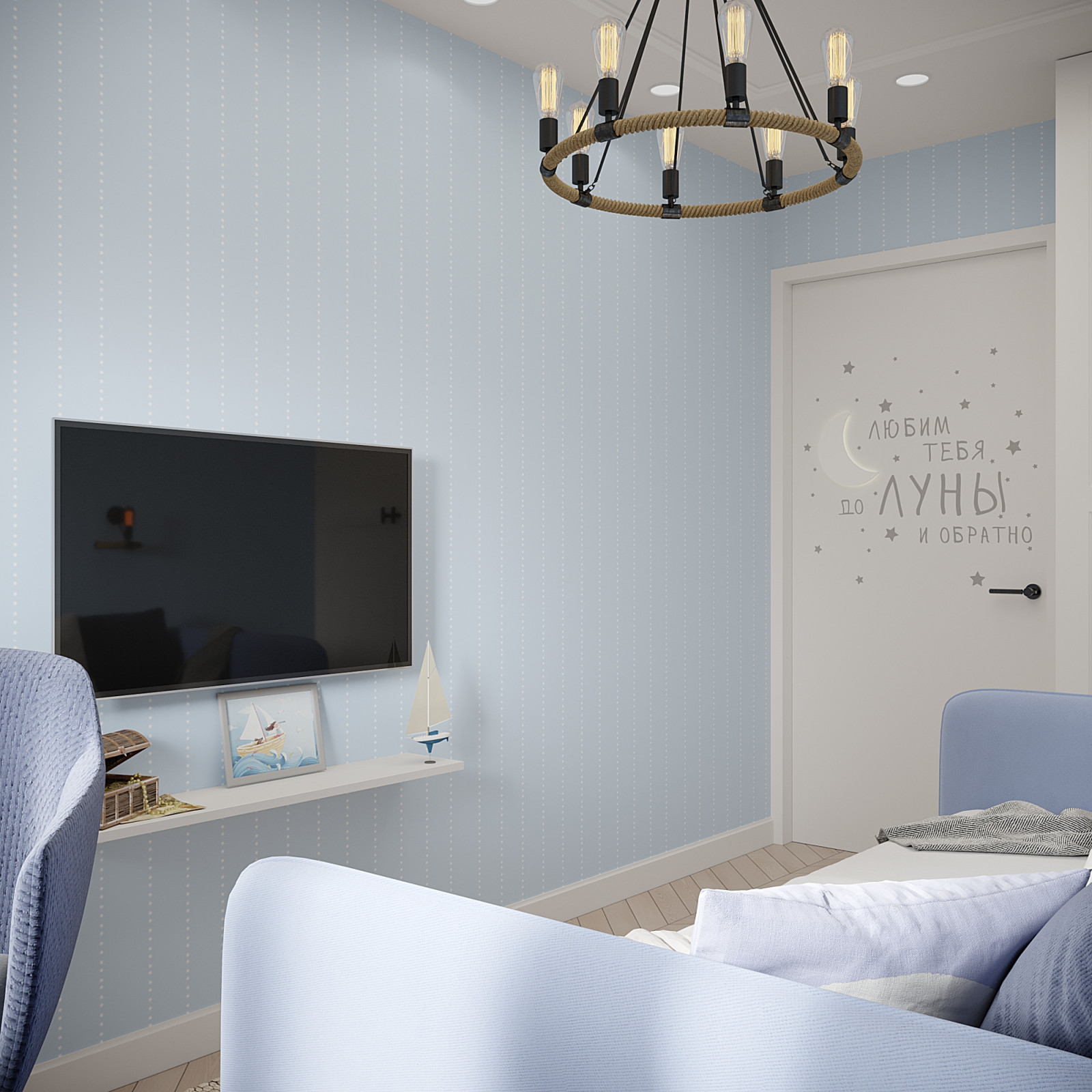 Квартира 70 м2 для семьи с ребенком