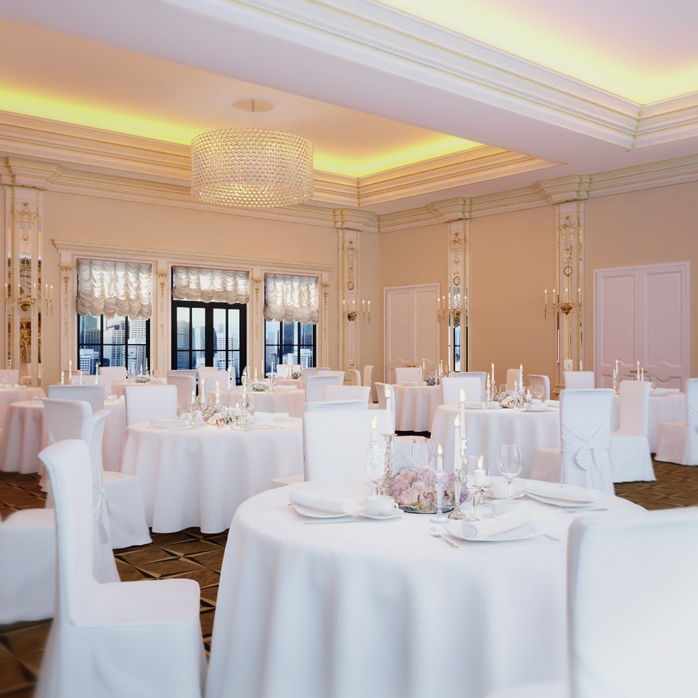 Обложка проекта: Интерьер банкетного зала