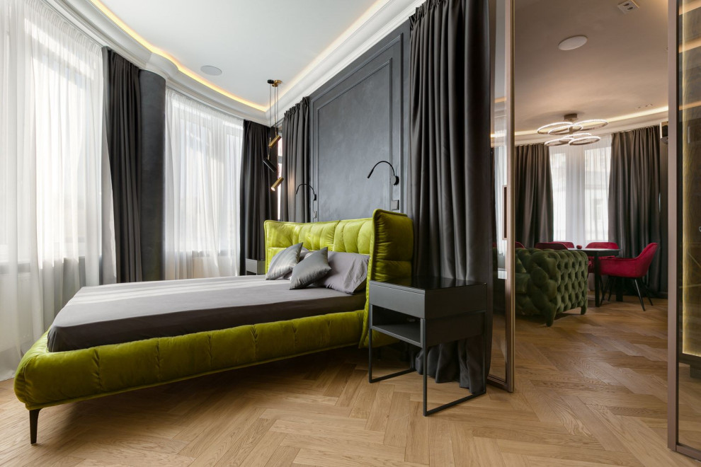 Ремонт в новостройке Москвы с яркими акцентами в интерьере