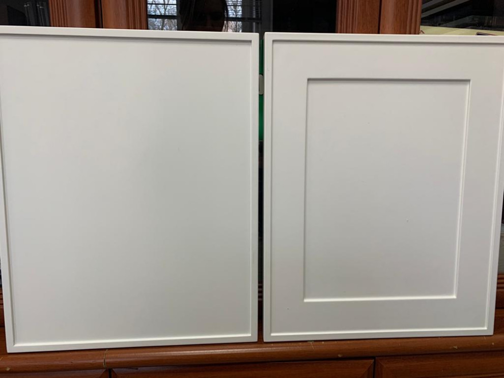 Кухня с тонкой рамкой