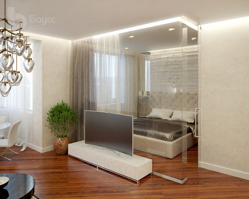 Проект "СВЕТЛЫЙ". Квартира-студия 54 кв. м