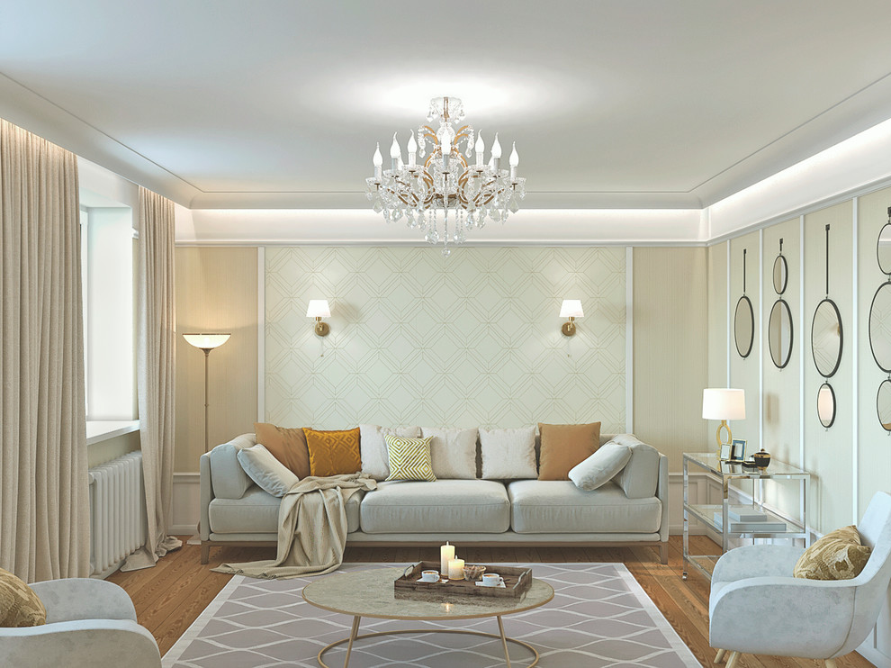 Дизайн гостиной, 22 кв.м., г. Уфа