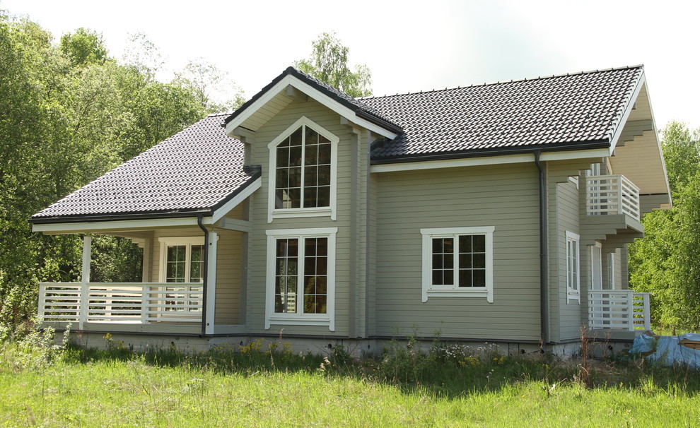 Деревянный дом из клееного бруса 237 метров (СП-237 GOOD WOOD)