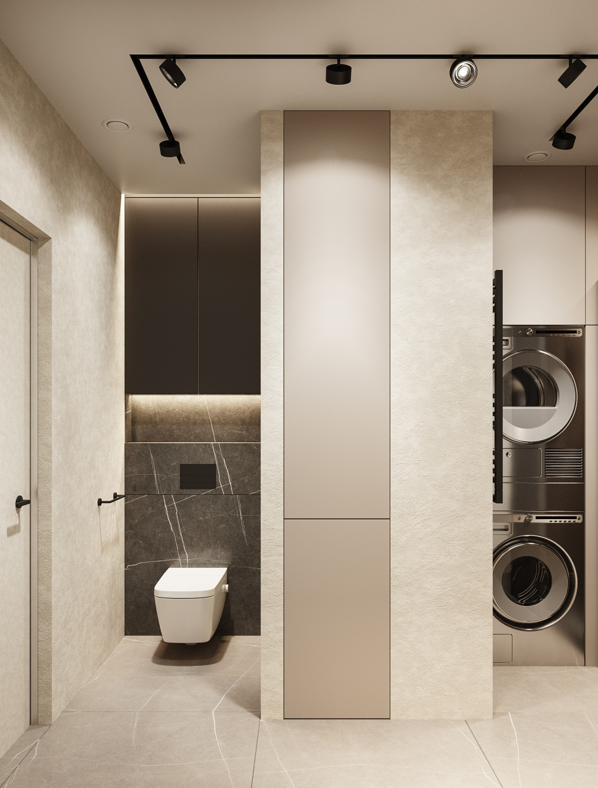 Минимализм на 55 кв.м.