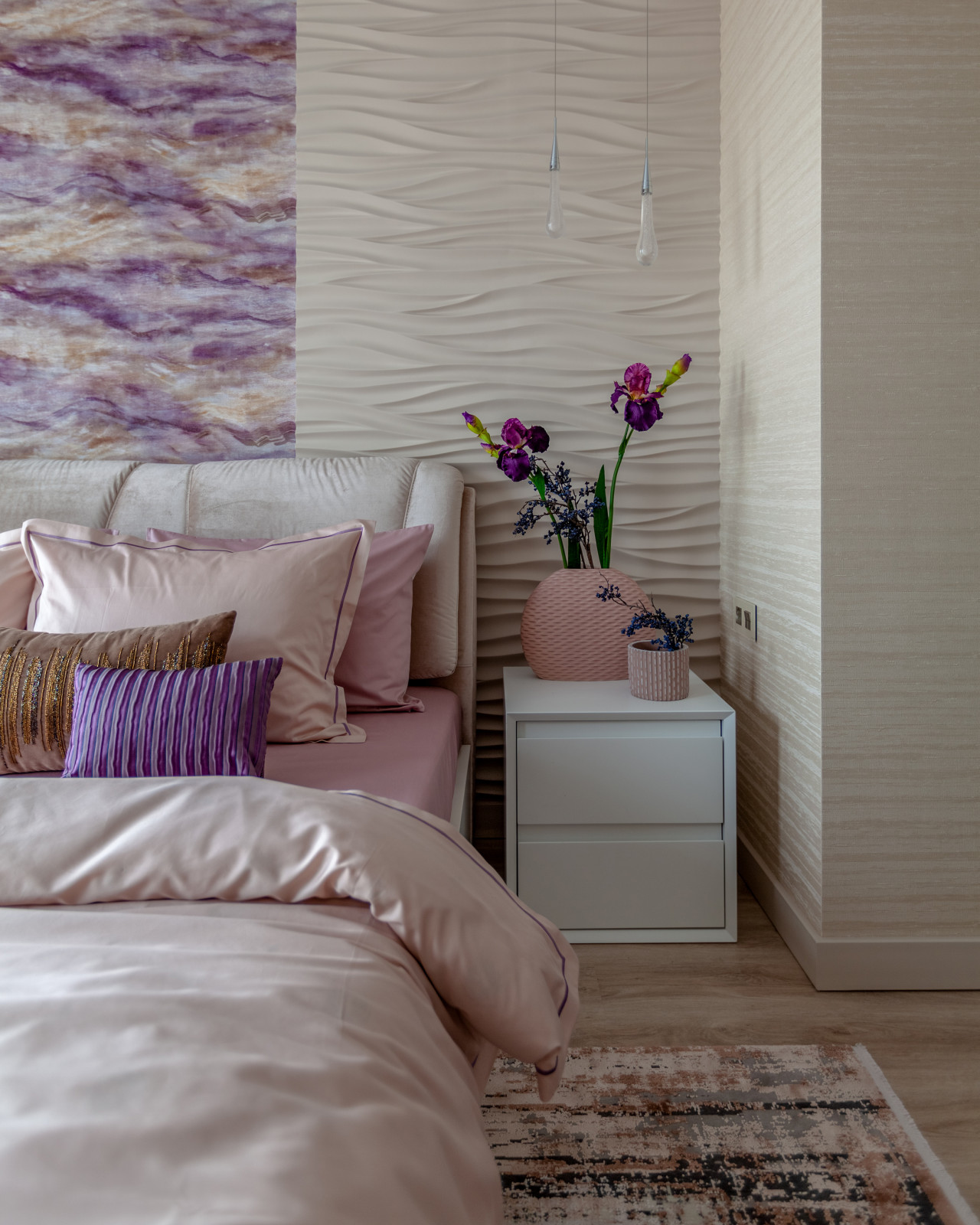 Дизайн-проект пентхауса в ЖК Европейский берег с высотой потолка 5,8 м.