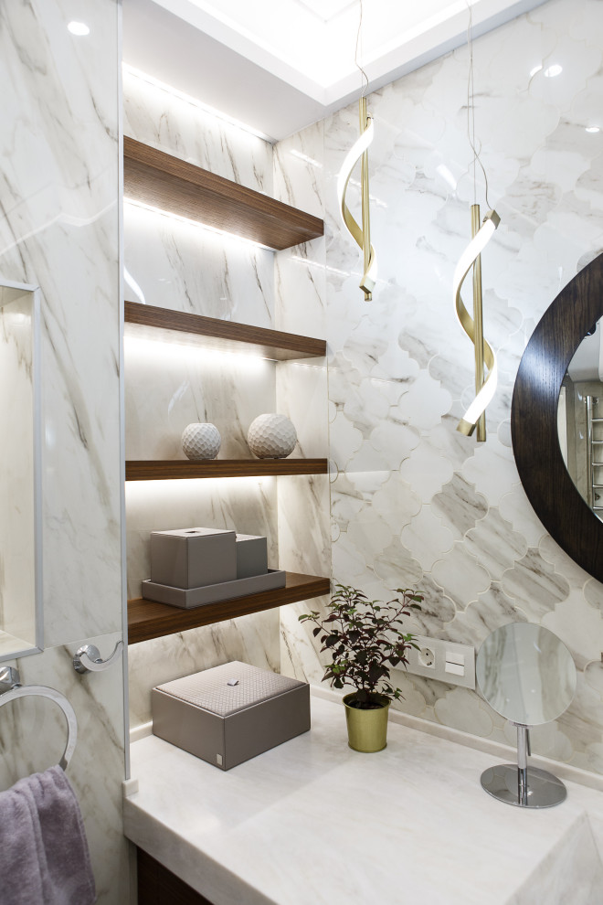 Реализация проекта "Пудровый интерьер"