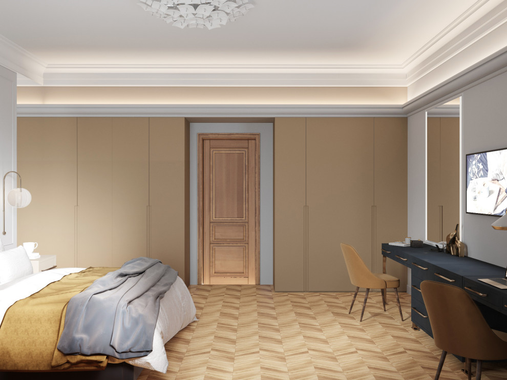 Таунхаус для большой семьи - спальни, санузлы