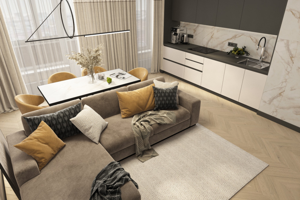 Проект 4-комнатной квартиры в Москве