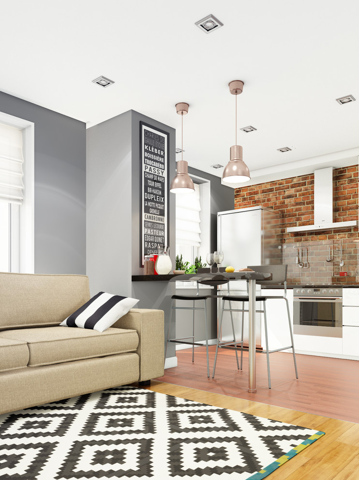 Квартира-студия для молодой девушки