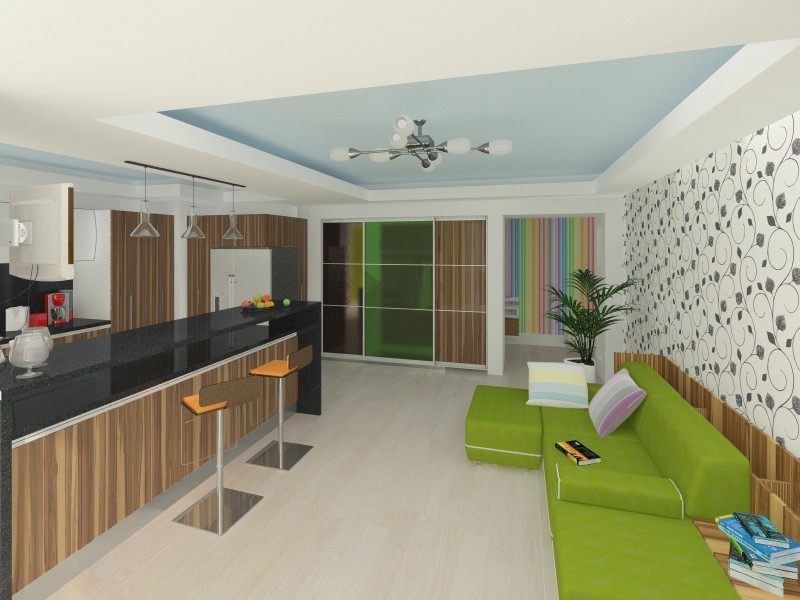 Интерьер Войкова 40 (49.80кв.м.)