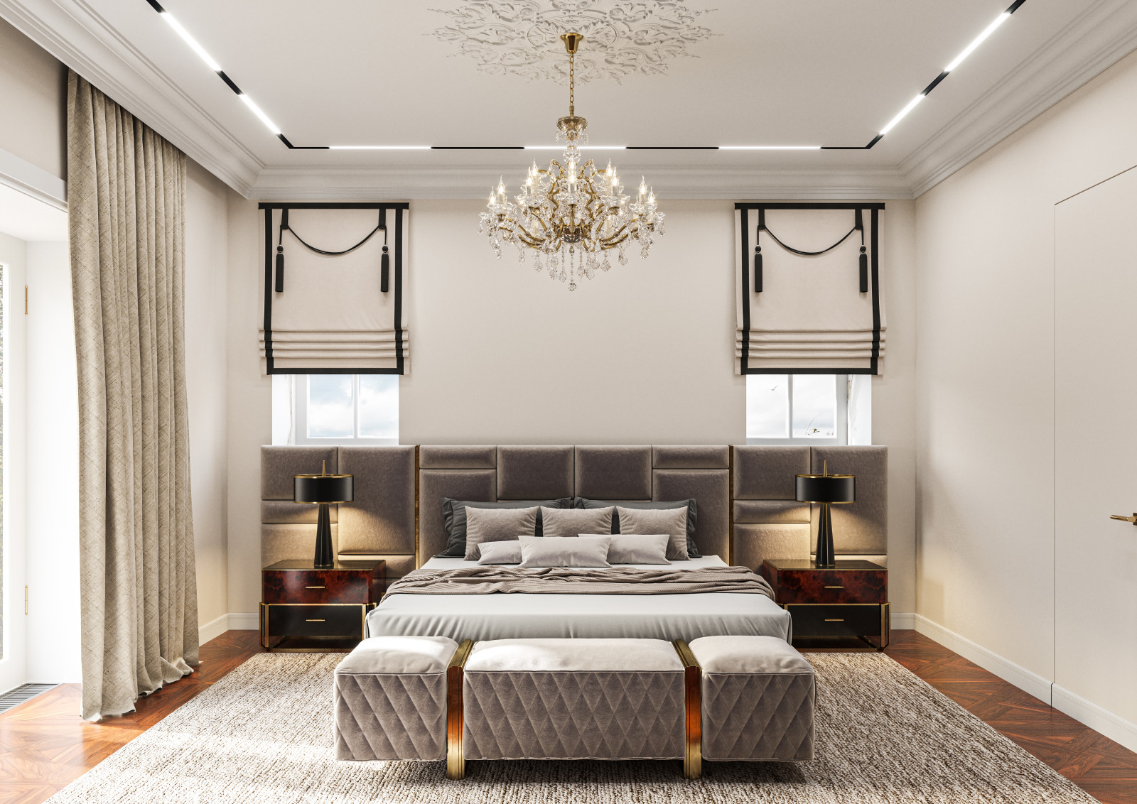 Спальня 2-ой этаж