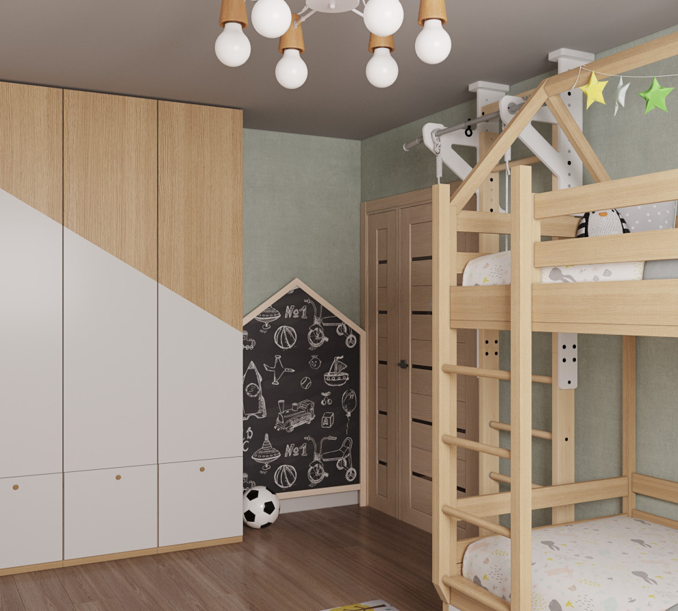 Детская в скандинавском стиле