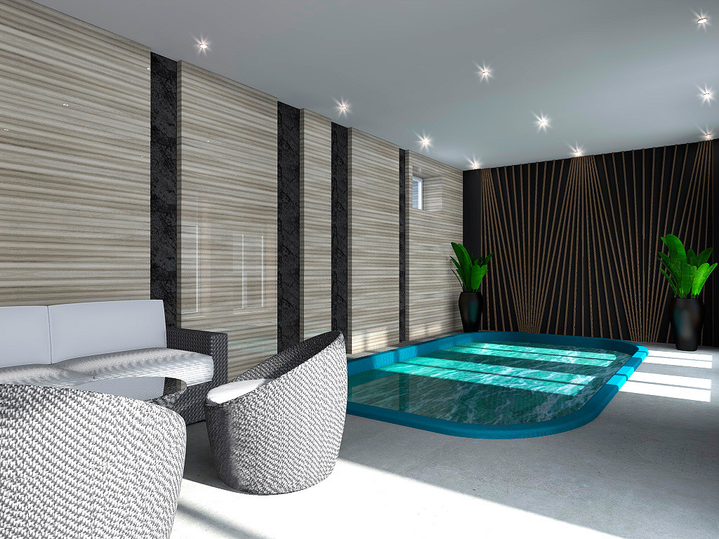 Обложка проекта: бассейн в частном доме