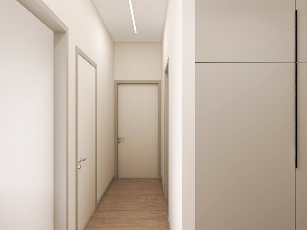 Трехкомнатная квартира в современном стиле ЖК Хвоя