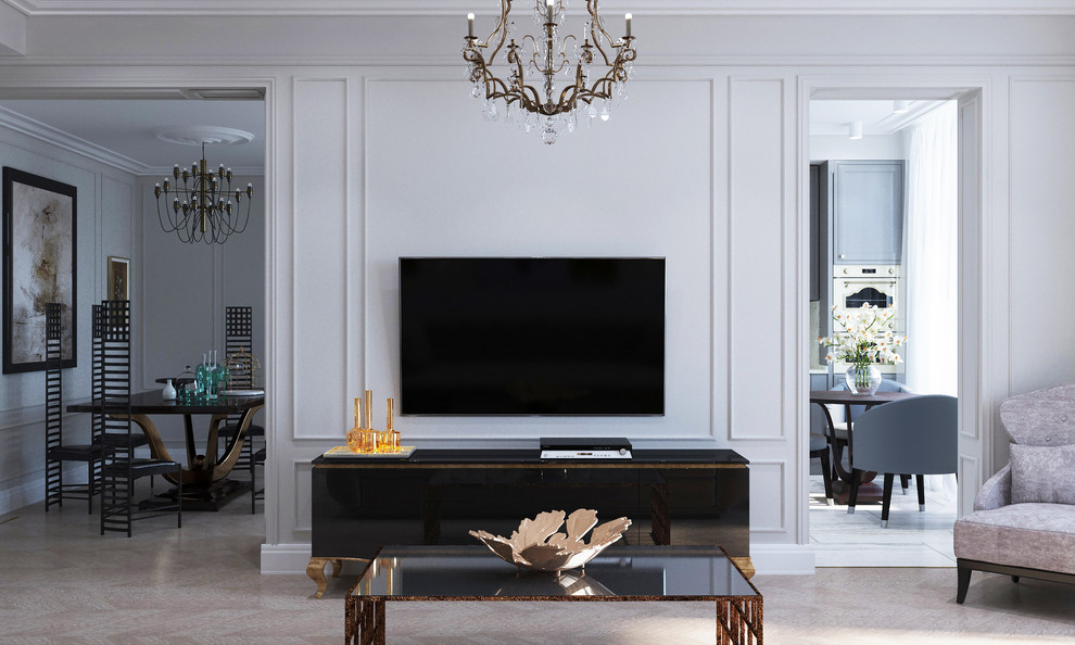 Квартира 135 кв.м. Современная классика.