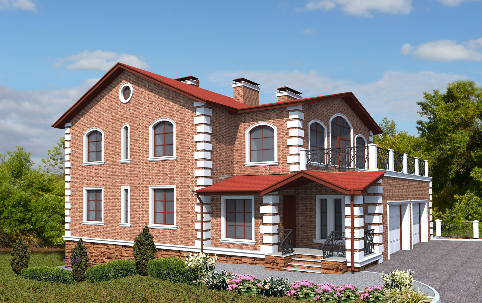 Жилой загородный дом в Подмосковье