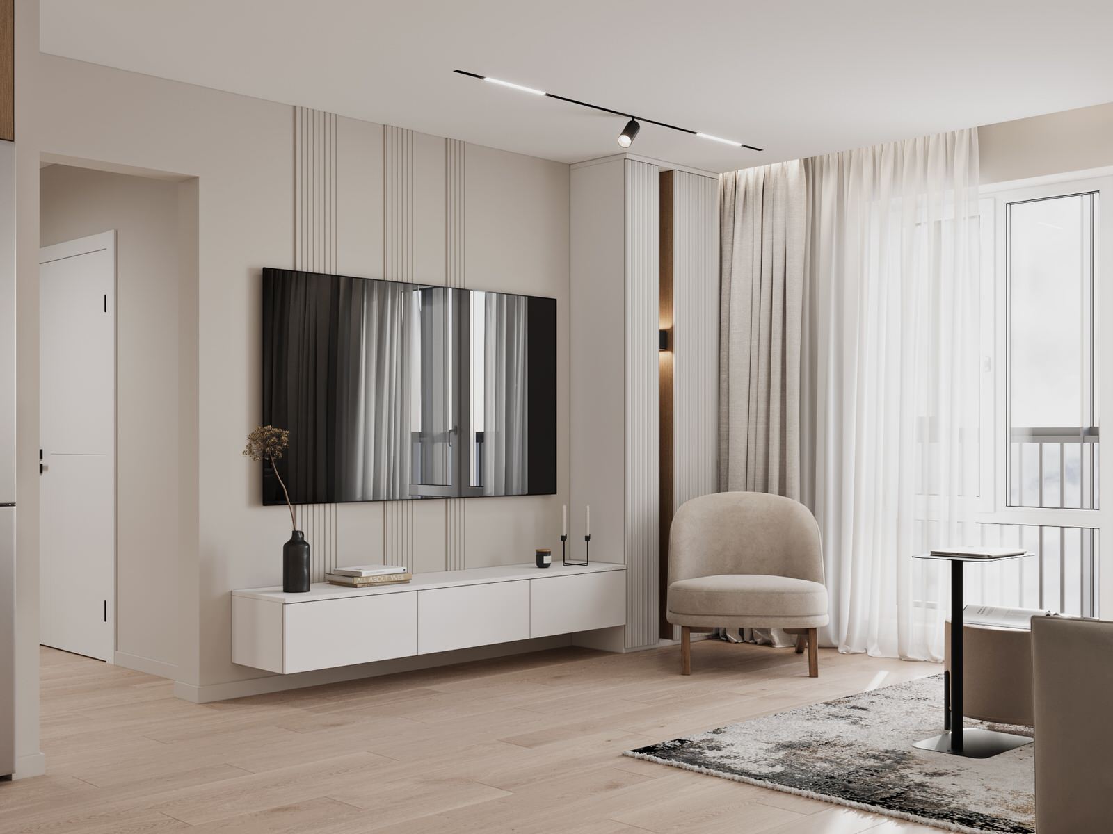 Обложка проекта: Квартира для семьи с двумя детьми