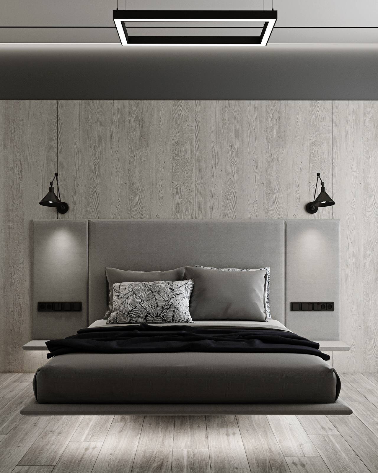 Дизайн Стильной Двухкомнатной Квартиры 74 м2 в жк Время в Москве