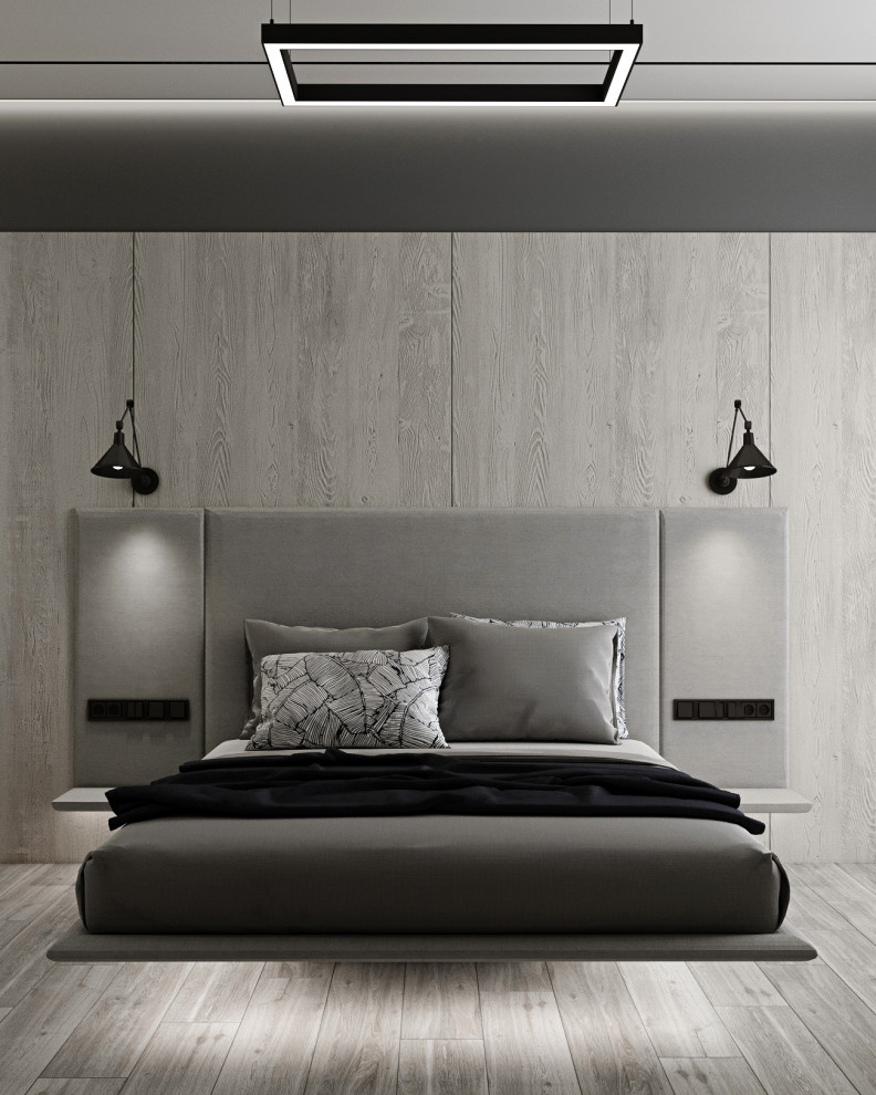 Дизайн Стильной Двухкомнатной Квартиры 74 м2 в жк Время в Москве