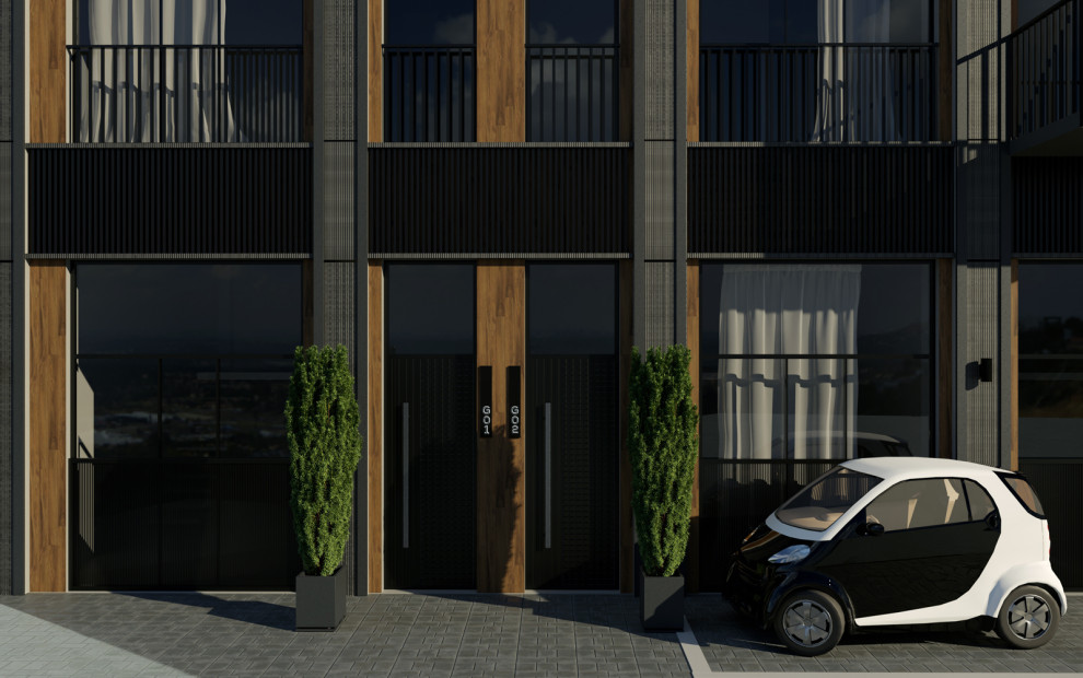 Il progetto di affitto a breve termine di un appartamento commerciale di lusso.